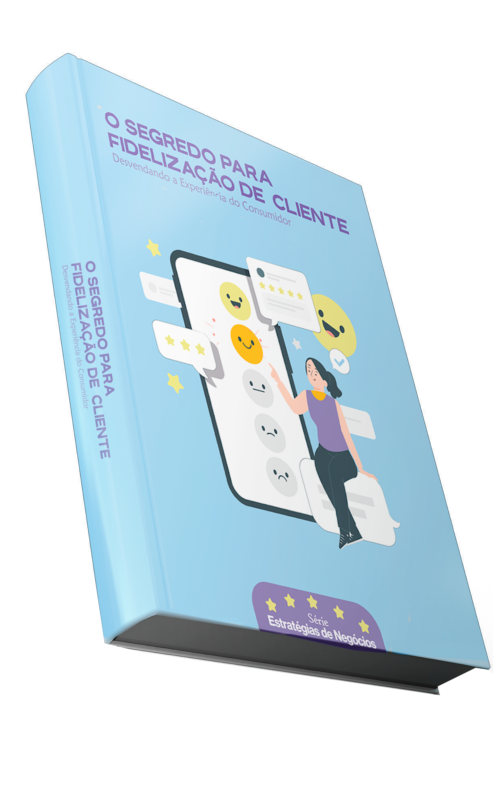 Livro com dicas para fidelização de cliente